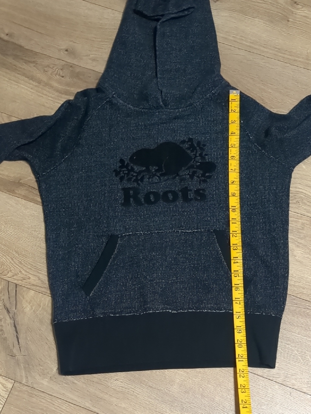 Roots Kanga Women's Grey Hoodie Size Small - Picture 7 of 9